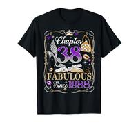 Chapter 38 Fabulous Since 1988 High Heel 38th Birthday Women Maglietta
