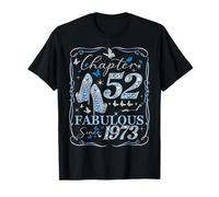 Chapter 52 Fabulous Since 1973 52nd Diamond Birthday Queen Maglietta