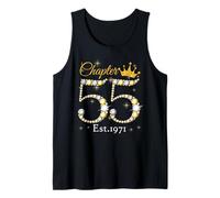 Chapter 55 Fabulous Since 1971 55th Birthday Women Girls Canotta