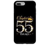 Chapter 55 Fabulous Since 1971 55th Birthday Women Girls Custodia per iPhone 7 Plus/8 Plus