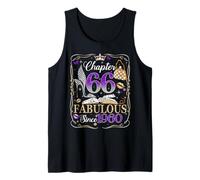 Chapter 66 Fabulous Since 1960 High Heel 66th Birthday Women Canotta