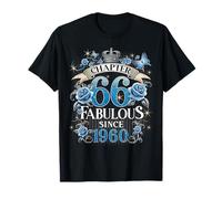 Chapter 66 Fabulous Since 1960 Roses 66th Birthday Women Maglietta