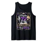 Chapter 72 Fabulous Since 1954 High Heel 72nd Birthday Women Canotta