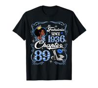 Chapter 89 Fabulous Since 1936 89th Diamond Birthday Queen Maglietta