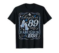 Chapter 89 Fabulous Since 1936 89th Diamond Birthday Queen Maglietta