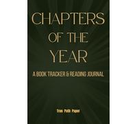 Chapters Of The Year: A Book Tracker and Reading Journal Notebook, jot down memorable liners