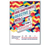 Chapterwise Objective MCQs Book for CBSE Class 10 Term I Exam: English, Hindi, Math, Science, Social