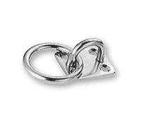 Chapuis 891/6I platino con anello, grigio, 35 x 40 mm