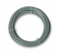 Chapuis CCG1310 Cavo guaina in PVC - Acciaio galvanizzato - 30 Kg - Diametro 1/2 mm - Lunghezza 10 m
