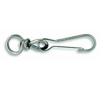 Chapuis PMI60 Moschettone simplex - Acciaio inossidabile - 120 kg - Lunghezza 60 mm