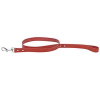 CHAPUIS SELLERIE SLA040 Guinzaglio per cani - Similpelle rosso - Larghezza 20 mm - Lunghezza 1 m - Misura M