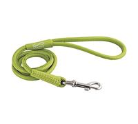 CHAPUIS SELLERIE SLA683 Guinzaglio rotondo GLAMOUR per cani - Cuoio verde - Diametro 8 mm - Lunghezza 1,22 m - Misura S