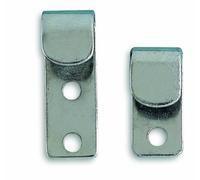 Chapuis VCBA1 Confezione di 2 ganci per telo - Acciaio zincato - 31 x 15 mm