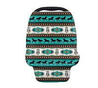 Chaqlin - Coprisedile elastico per seggiolino auto per bambini e ragazze, multiuso, per allattamento al seno, carrello, seggiolone, coprisedia infinito