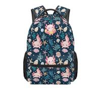 chaqlin Zaino con tartaruga, per ragazze, 43 cm, per il rientro a scuola, per bambini, carino e per la scuola elementare