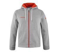 Felpa da tennis da uomo Babolat Exercise Hood Jacket Men - high rise - Grigio (XXL)