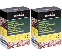 Char-Broil 140 553 Chips di Legno, Multicolore, 9.65x23.4x30.48 cm (Confezione da 2)