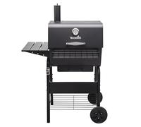 Char-Broil Barbecue a Carbone Charcoal M con Griglia Regolabile e Camino | Ideale per 4-6 persone, Portaspezie, Termometro, Raccogli cenere, Grandi ruote, Ripiano, Compatibile con Charcoal 2Go