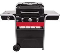 Char-Broil Gas2Coal Hybrid Grill - Griglia per barbecue a gas e carbone a 3 fuochi, finitura nera