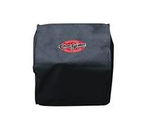 Char-Griller Copertura per Side Fire Box e Barbecue Portatile da Tavolo, Telo Protettivo da Esterno, Nero, Modello 2455