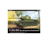 Char T-34/85 No. 112 Factory Produzione ACADEMY 13290 1:3 5 Modellino Char Promo