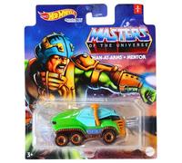 Character Cars Hot Wheels Masters of The Universe - Modellino di auto in scala 1:64, motivo: Man at Arms Mentor 3/5