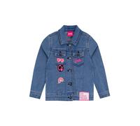 Character Character Barbie Denim Jacket With Embroidered Patches 134140cm blu