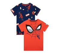 Character Character Marvel Spiderman T-Shirts 2 Pack 116122cm rosso
