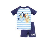 Character Costume da bagno a righe blu con personaggio Bluey 116122cm blu