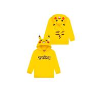 Character Felpa con cappuccio del personaggio Pokemon Pikachu con orecchie 3D 122128cm giallo