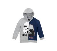 Character Felpa con cappuccio e zip con personaggio Star Wars 134140cm Grigio