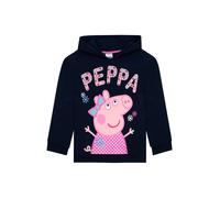 Character Felpa con cappuccio in cotone 100% del personaggio Peppa Pig 8692cm Nero