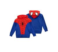 Character Felpa con cappuccio Spiderman in cotone 100% 110116cm rosso