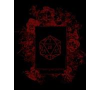 Character Journal: DnD RPG notebook - with character sheets, quest tracker and more:: Blood moon theme for gothic classes
