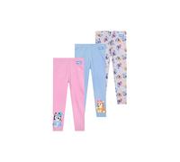 Character Leggings con personaggi Bluey e Bingo 3 Pacchetto 122128cm blu