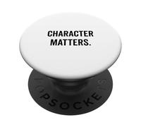 Character Matters Citazione motivazionale per tutti PopSockets PopGrip Adesivo