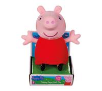 Rarewaves Peluche parlante Peppa Pig Vestito rosso