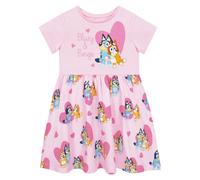 Character Personaggio 100% Abito Bluey in cotone 8692cm rosa