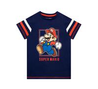 Character Personaggio 100% cotone Super Mario Gaming T-shirt 140146cm blu