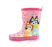 Character Personaggio Bluey e Bingo Stivali di gomma uk5eu215 rosa