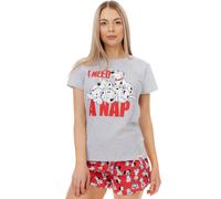 Character Personaggio Disney 101 Dalmata Pigiama corto 100% cotone medium Grigio