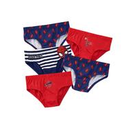 Character Personaggio Spiderman 100% Biancheria intima in cotone 5 Confezione 116122cm rosso