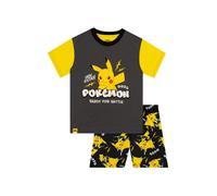 Character Pigiama a maniche corte con personaggi Pokemon 122128cm Nero