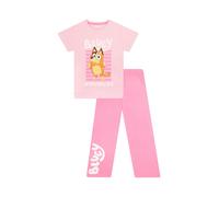 Character Pigiama a Maniche corte con personaggio Bluey Chili 100% cotone Set rosa