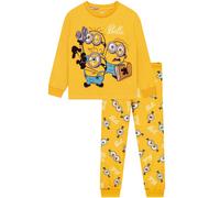 Character Pigiama a maniche lunghe dei Minions di Cattivissimo Me 122128cm giallo