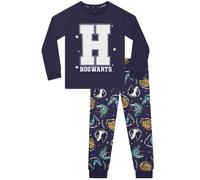 Character Pigiama a maniche lunghe di Harry Potter Hogwarts 116122cm blu