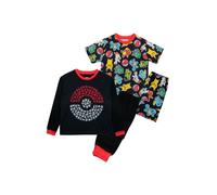 Character pigiama Character Pokemon 2 Confezione 152158cm Nero