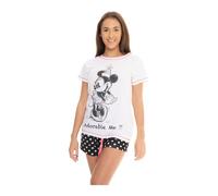 Character Pigiama Disney Minnie Mouse 100% cotone xlarge Nero