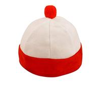Character Red & White Bobble Hat Childrens Fancy Dress Accessory