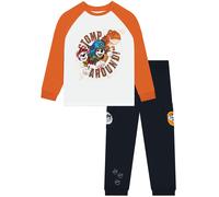 Character Set composto da T Shirt a maniche lunghe e Joggers con i personaggi di PAW Patrol 8692cm arancione
